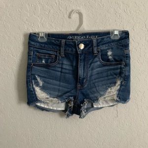 Festival shorts high wasted